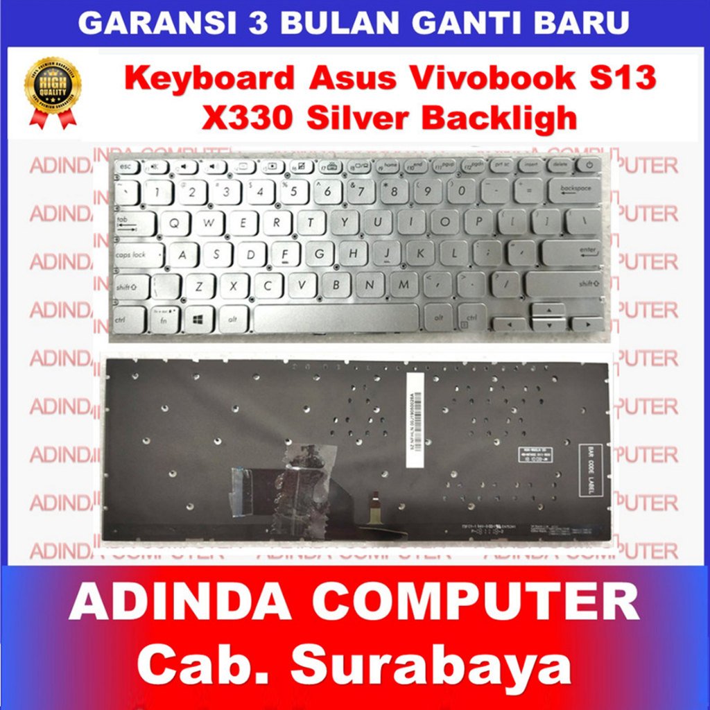 Keyboard Asus Vivobook S13 X330 S330 S330U S330UA S330UN S330F 13U 13UA 13F X330UN X330UA