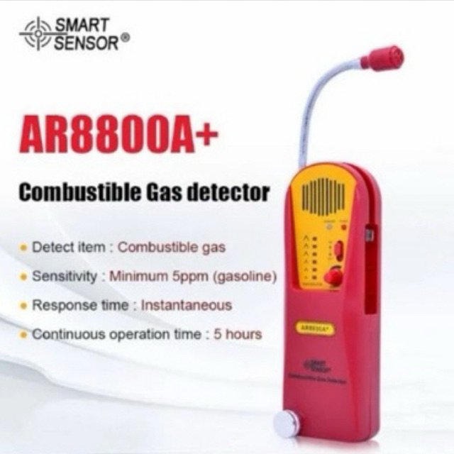 smart sensor combustible Gas and Ammonia Leak Detector model: AR8800A+