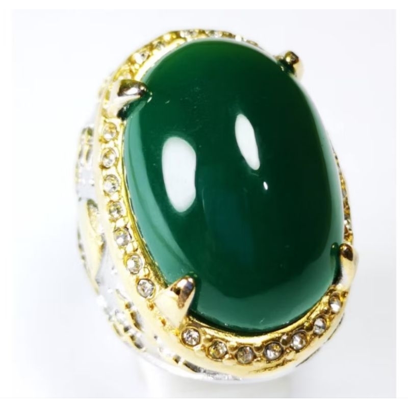 cincin batu akik bacan cincau