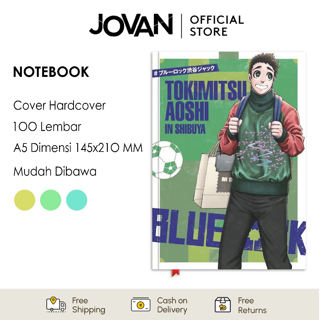 

Notebook Hardcover Custom Blue Lock 14 Buku Tulis Catatan Note Agenda Planner Jurnal Diary Notebook Anime