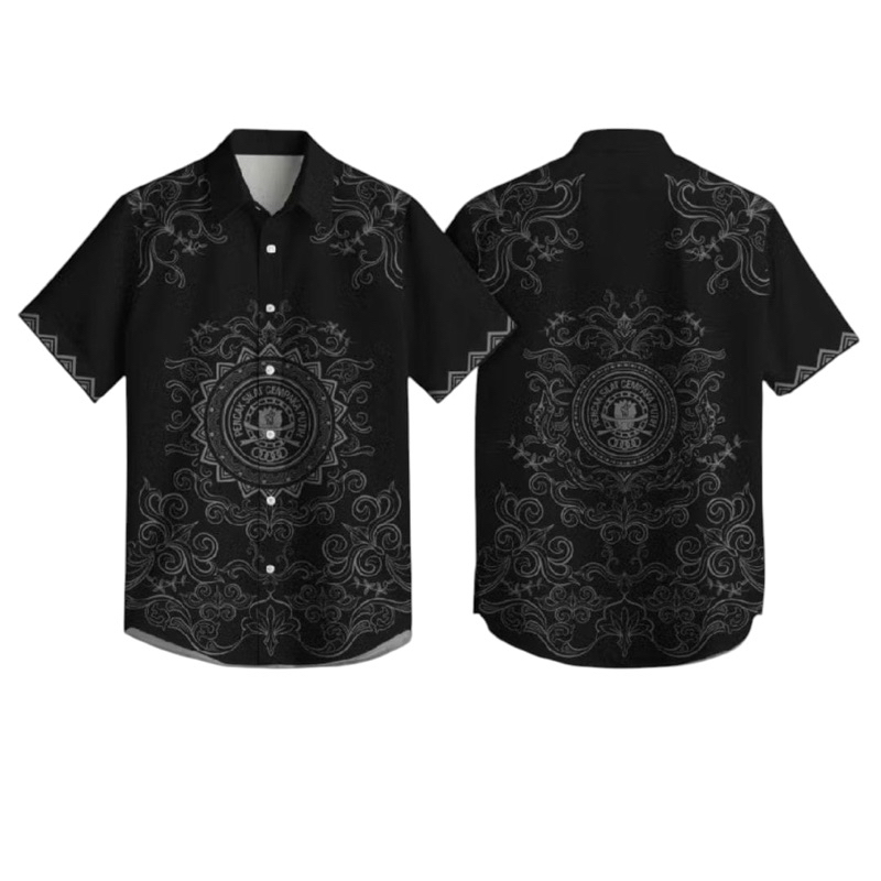 KEMEJA CEMPAKA PUTIH 1974 KATUN PRINTING TERLARIS • KEMEJA PSCP 1974 kemeja cempaka putih printing t