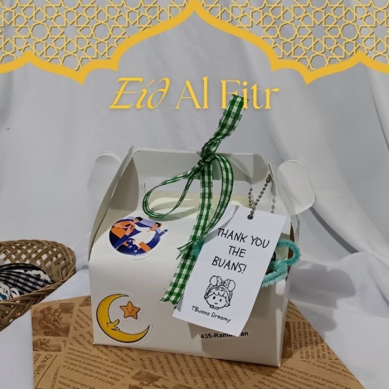 

GABLE BOX AESTHETIC | Hampers | Gift custom | snack Gift | GABLE BOX by t'buana dreamy. this is "Raya Series" gable buan's