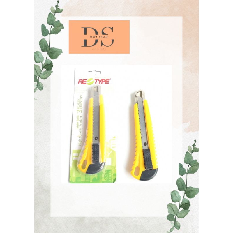 

cutter besar /cutter L-500/ silet / pisau cutter / Re-type ORIGINAL