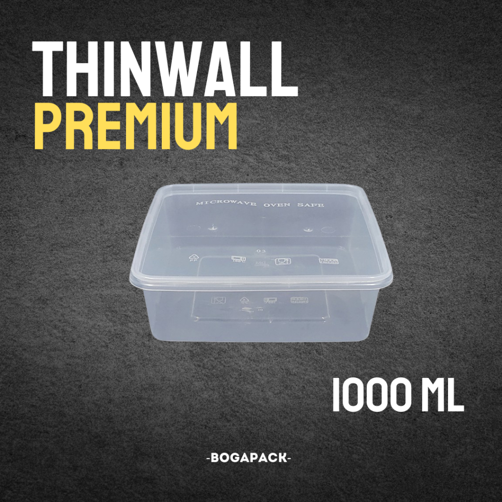 Thinwall HIBA 1000ml SQ / food container