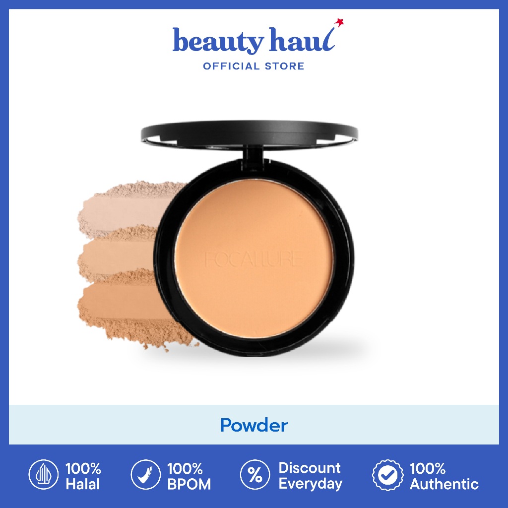 FOCALLURE Oil-control Pressed Powder-Matte
