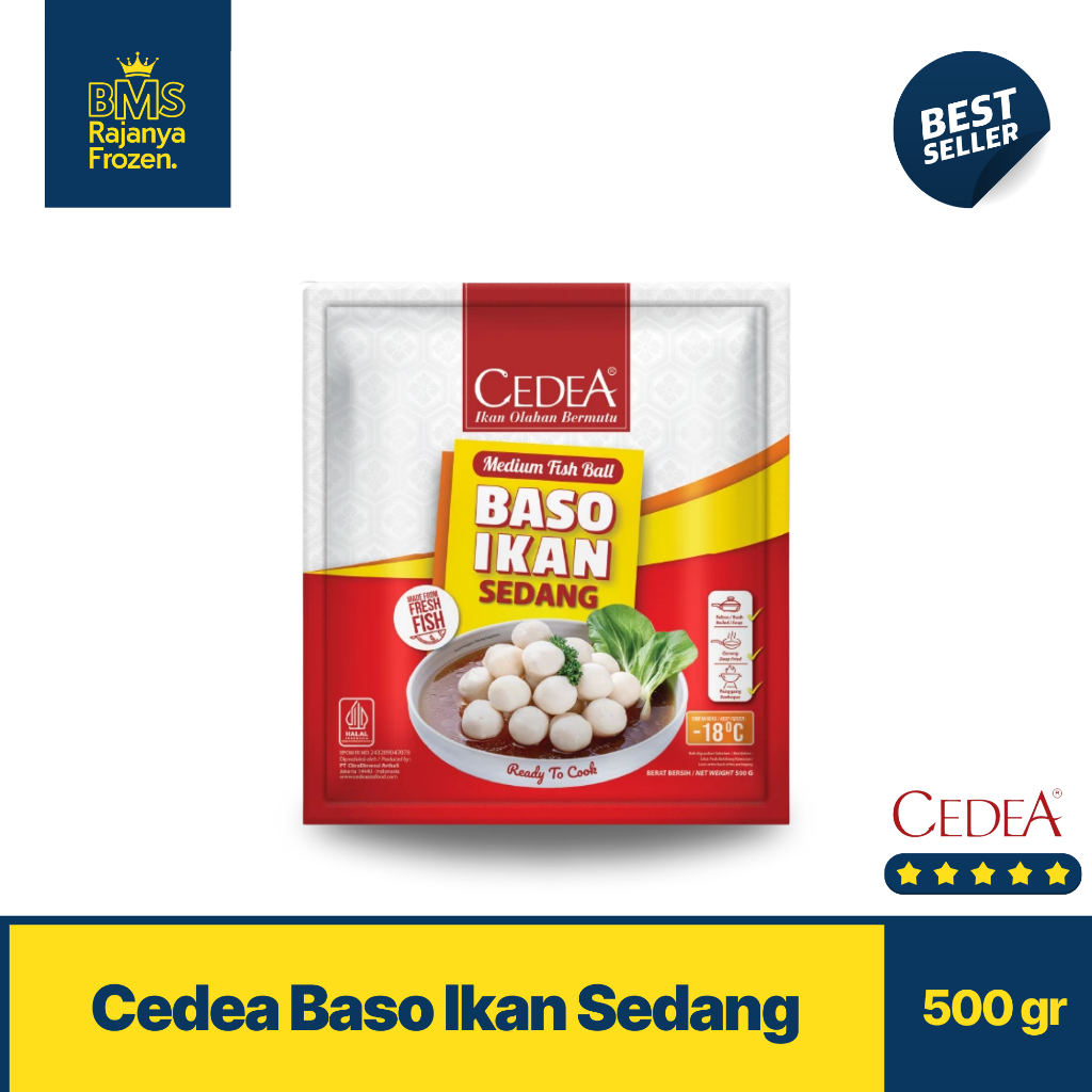 

Cedea Baso Ikan Sedang 500gr