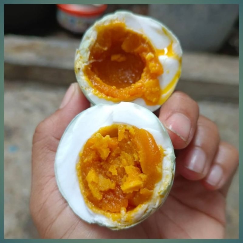 

TELUR ASIN MATANG MASIR / TELOR BEBEK ASIN GURIH