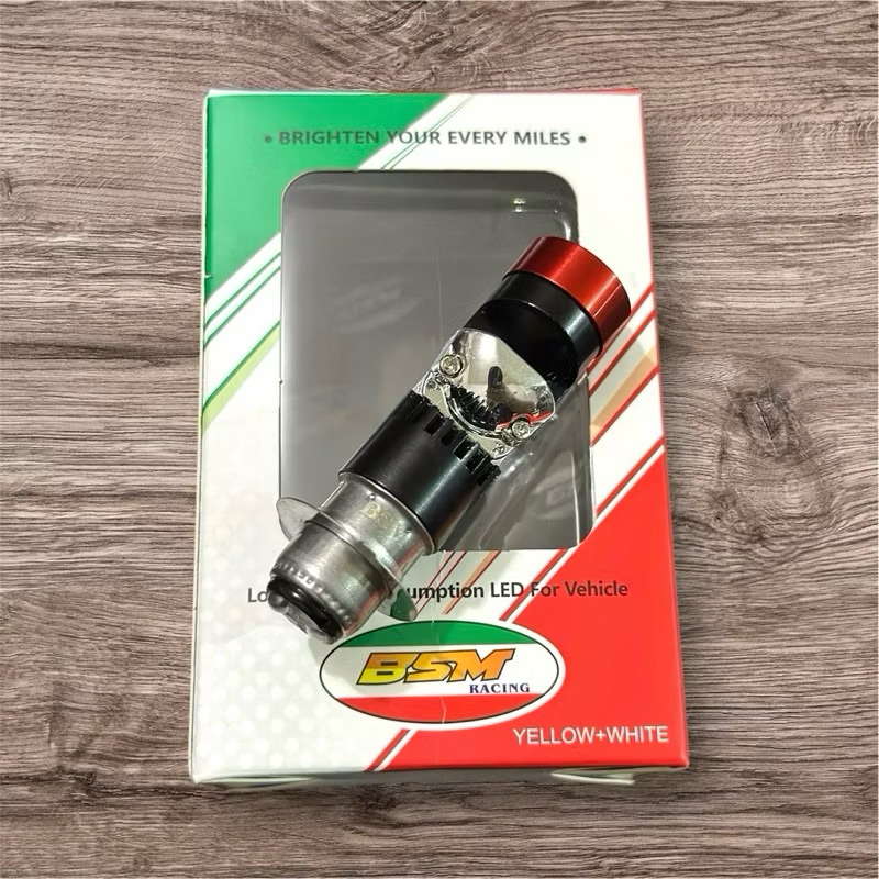 Lampu utama led h6 laser Jauh dekat 2 warna Putih kuning biru Lampu depan hid laser d2 Lampu led mot