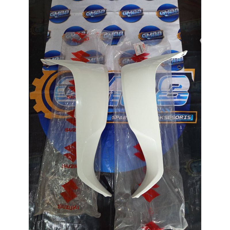 SAYAP LUAR SHOGUN 125 FL, SP, RR, ROBOT (WHITE) XOG ORIGINAL SGP