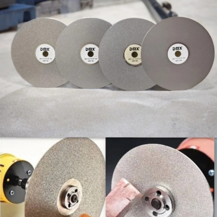 DMX Amplas Diamond 6" x 1.2 x 12.7mm #800 Mata Amplas Intan 150mm x 1.2 x 12.7mm Grit 800