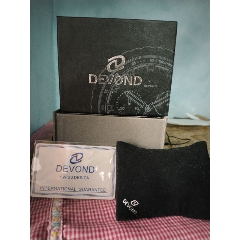 box jam tangan devond original