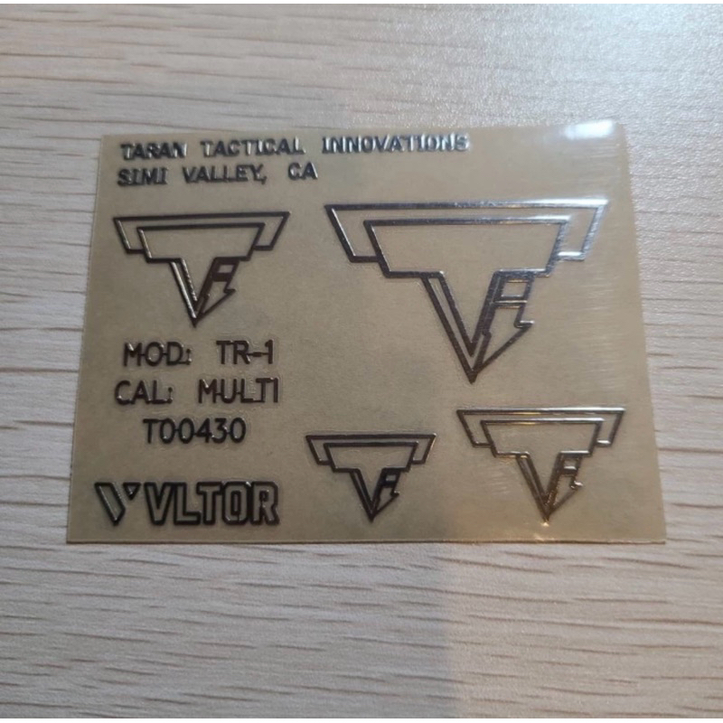 Sticker warna Silver metal silver aeg m4 taran tr1 tti vltor wgg gbbr