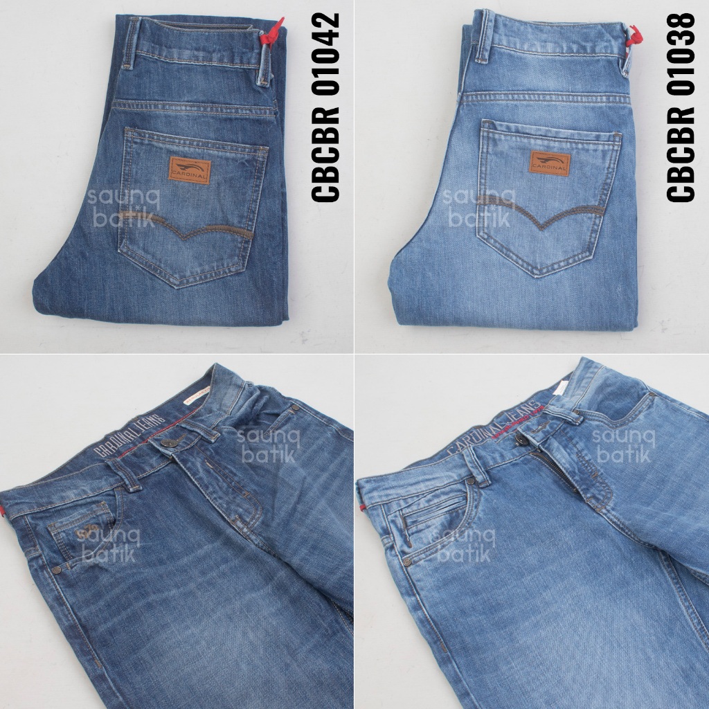 CELANA JEANS PRIA CARDINAL REGULAR CBCBR