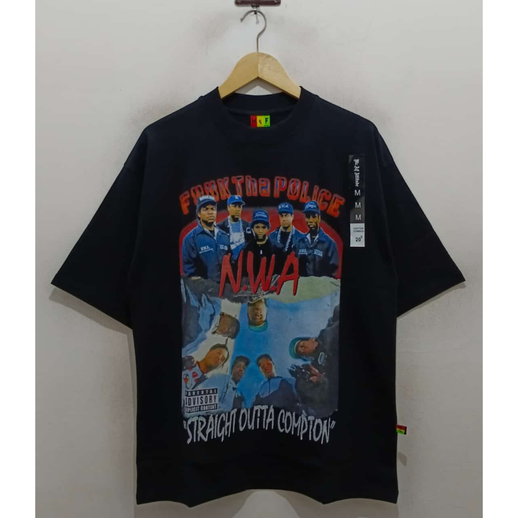 T-SHIRT RAPPER / NWA / FTP / OVERSIZE
