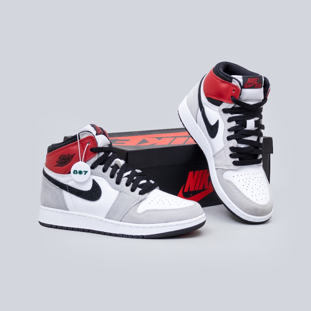 Air Jordan 1 High Light Smoke Grey GS Women