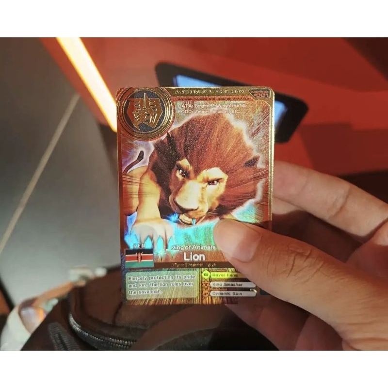 Animal Kaiser Plus Lion Gold Card