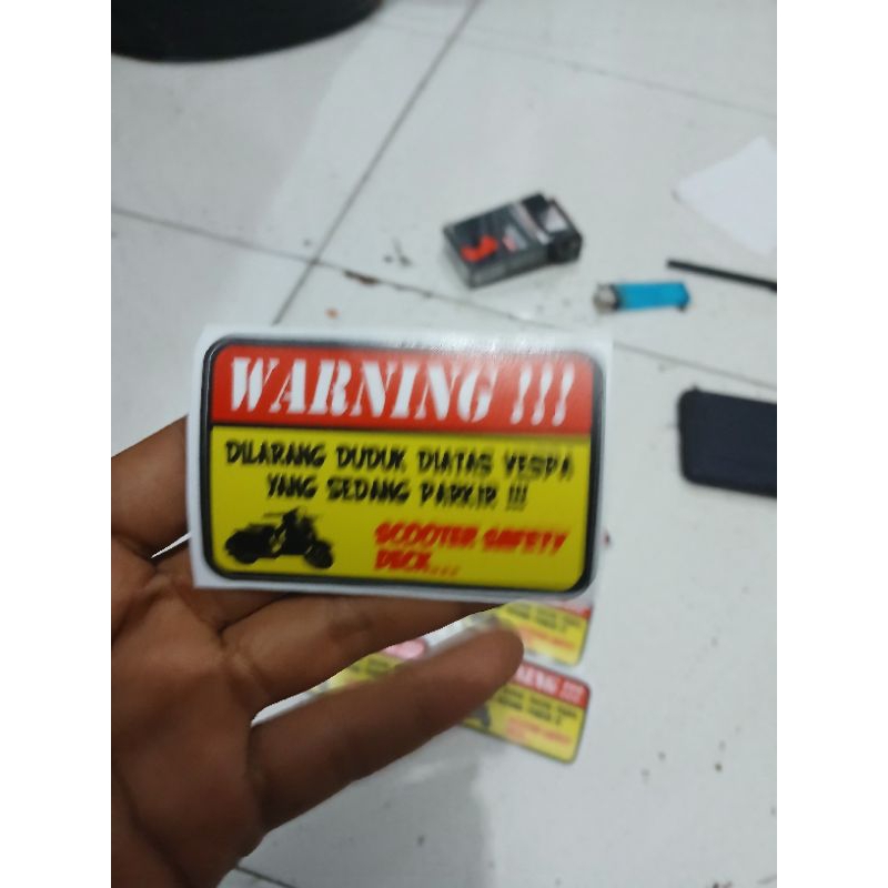 stiker variasi bahan graftac