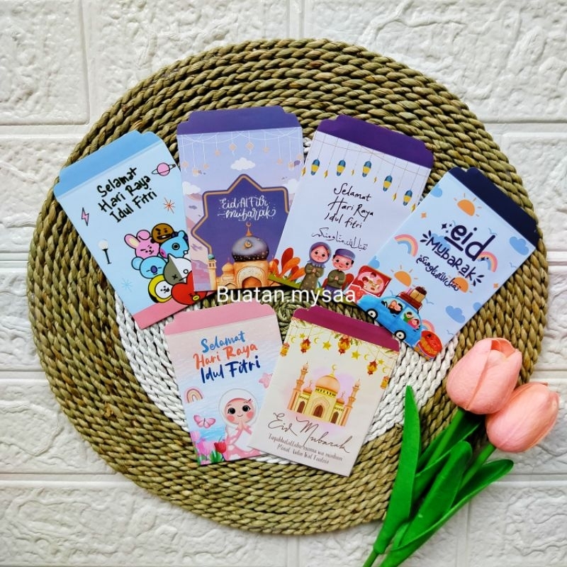 

(ISI 10) Amplop Lebaran Idul Fitri Medium Kartun Aesthetic Lucu Unik Viral 2025
