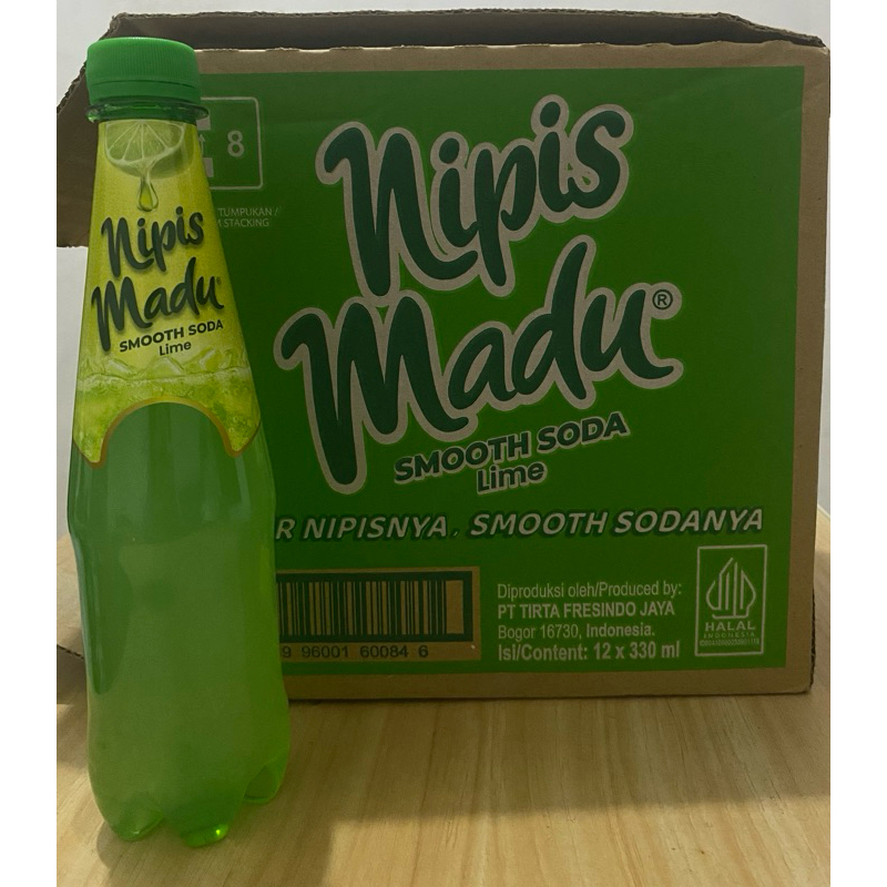 

Nipis Madu Soda Lime 330 ML Isi 12 Pcs