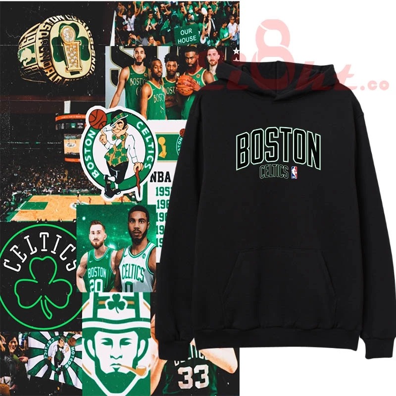 Jaket Hoodie Boston - Basket Ball Boston Celtic Series