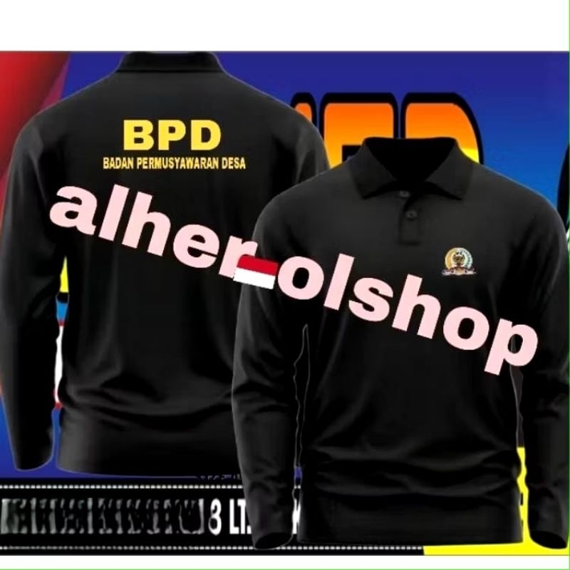 Kaos BPD baju BPD seragam BPD baju kerja BPD kaos kerah BPD baju polo BPD Kaos katun BPD polo shirt 