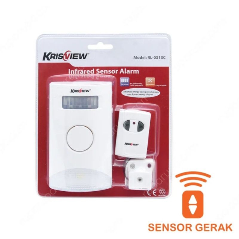krisview alarm pintu dengan sensor gerak