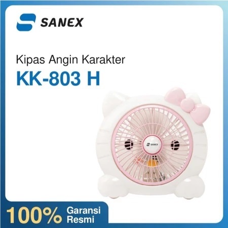 SANEX KIPAS ANGIN KARAKTER / KIPAS ANGIN MEJA KARAKTER 8INCH