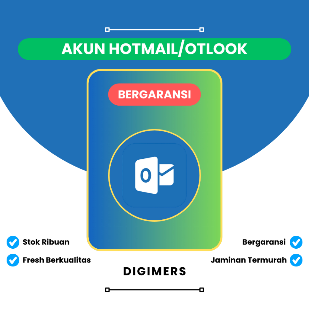 AKUN HOTMAIL OUTLOOK MICROSOFT TERMURAH BERGARANSI