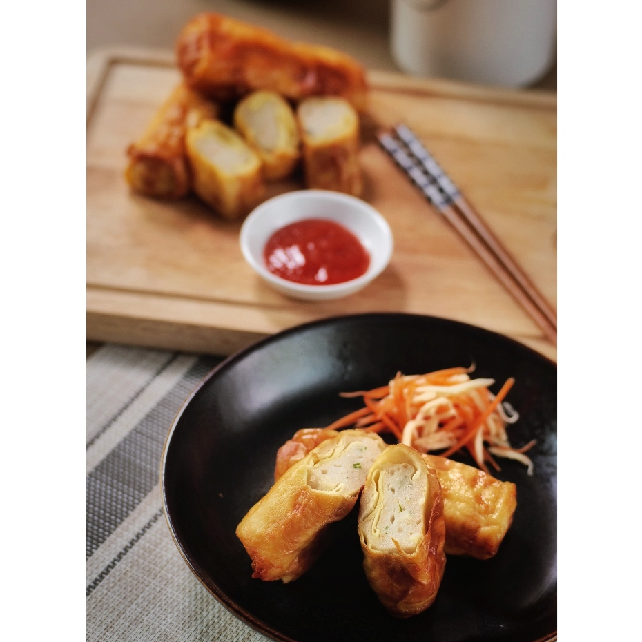 

Egg Roll Frozen Homemade Resep Ai Gomban - (Isi 2/Pack)