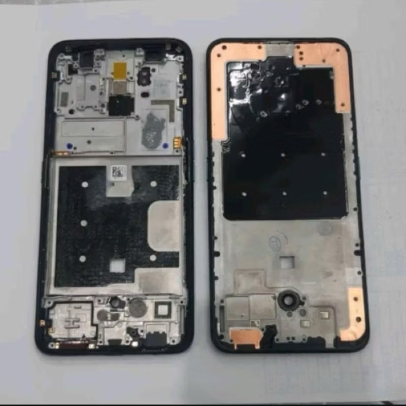 Frame Lcd Tatakan Lcd Dudukan Tulang Lcd Bezel Oppo Reno 2F | Reno2 F Original - Black