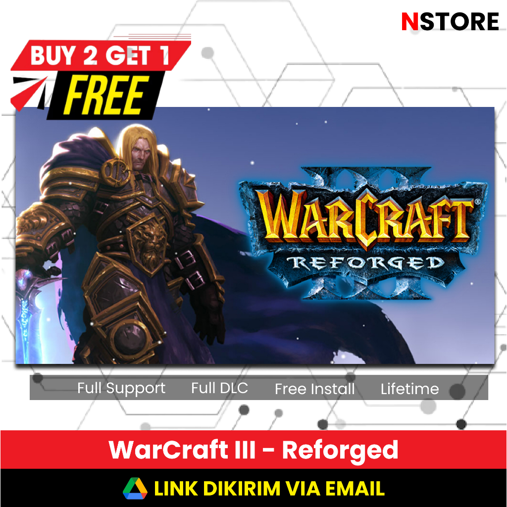 WARCRAFT 3 REFORGED - PC/LEPTOP GAME - DOWNLOAD LANGSUNG MAIN