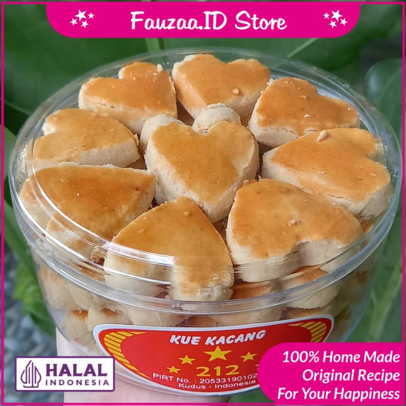 

Kue Kacang bentuk Love