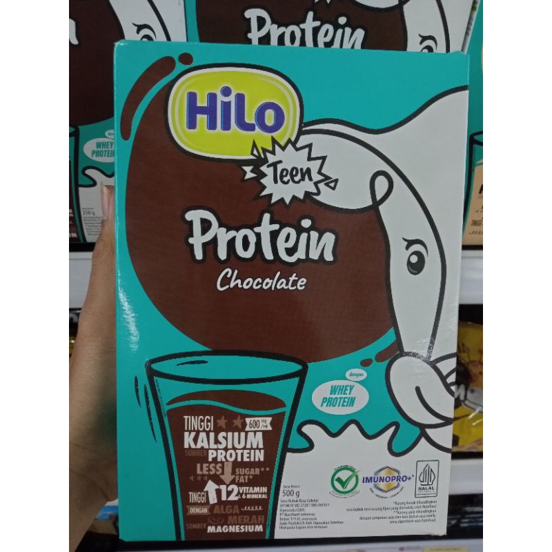 

Hilo Teen Chocolate 500gr - Susu Tinggi Kalsium Rendah Lemak