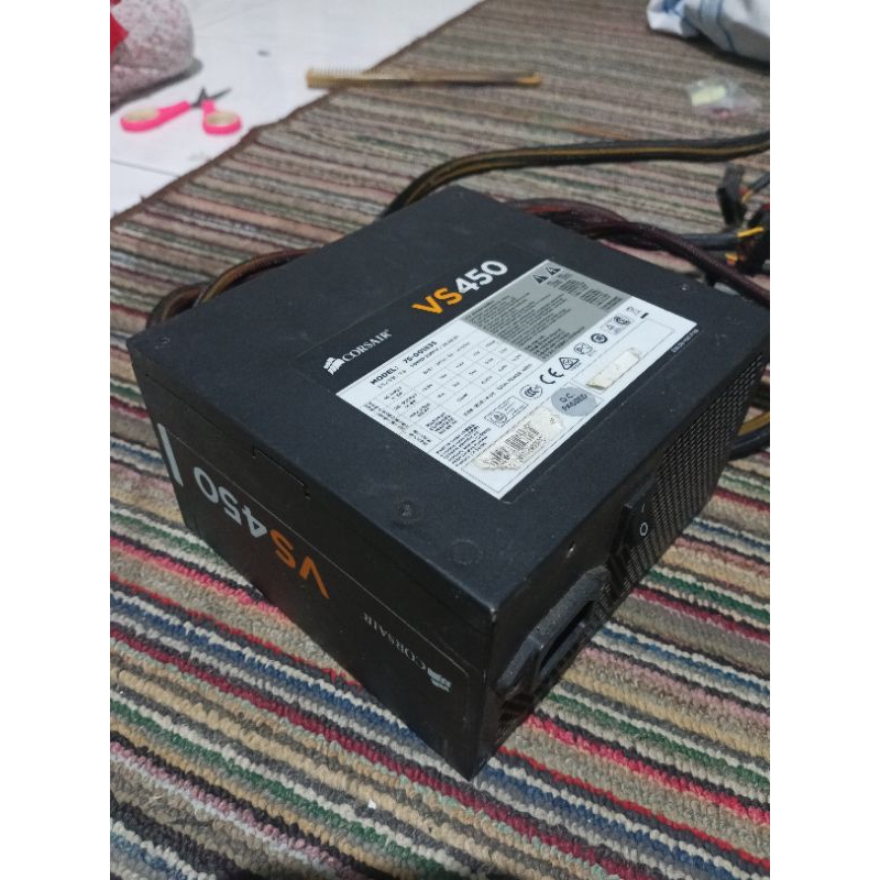 corsair vs450 minus restar