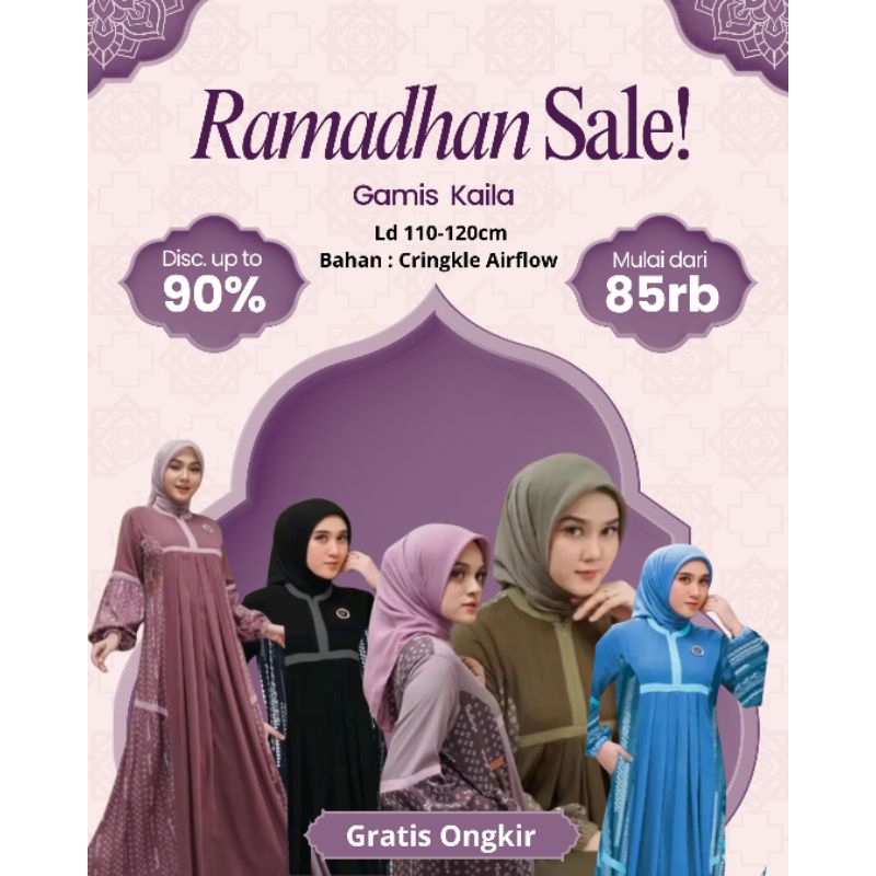 KEILA DRESS TERBARU / GAMIS WANITA DEWASA MODERN / GAMIS KAYLA REMAJA TERLARIS