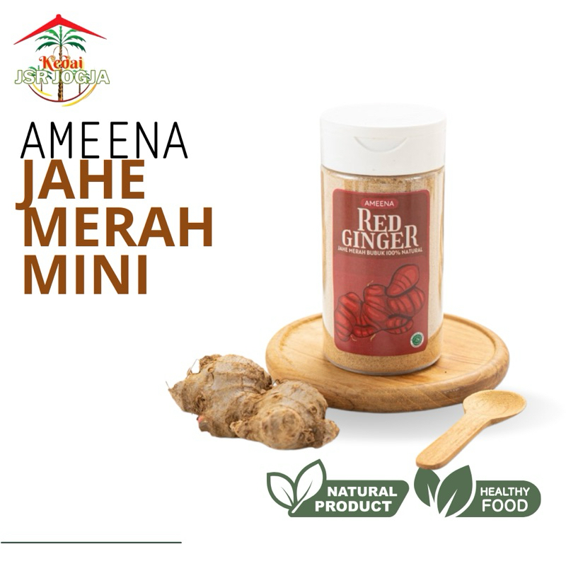 

[ MINI ] Ginger Powder Bubuk Jahe Merah 60GR | Ameena Premium Quality