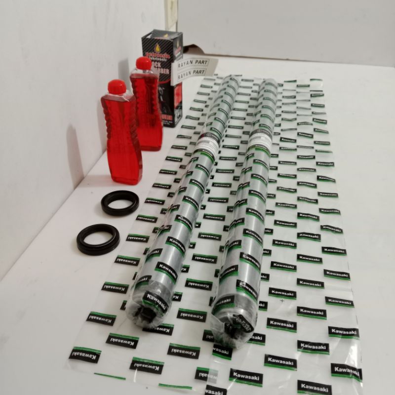 As Shock Depan sepasang Ninja RR Ninja RR Ninja RR 150 sok+sil+oli original tutup derat