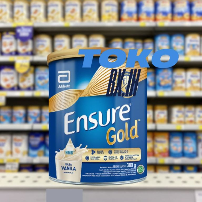 

Ensure Gold Susu Nutrisi Dewasa Vanila 380 g - Expired Date 100% Aman