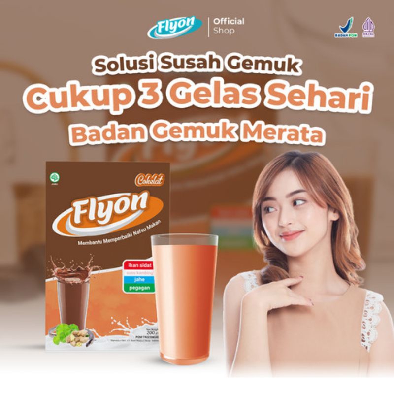 

Susu Flyon COKLAT Susu Penggemuk Badan Dan Penambah Nafsu Makan Original Vitamin Penggemuk Badan Herbal