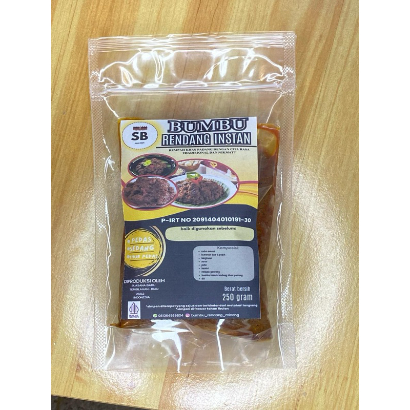 

Bumbu rendang instan
