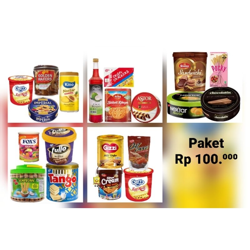 

Paket jajan 100 ribuan
