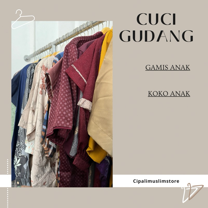 CUCI GUDANG Harga Ambyaarrrrr Gamis Anak & Koko Anak Inner Knit Rajut annisa yarn by Wanoja Hijab