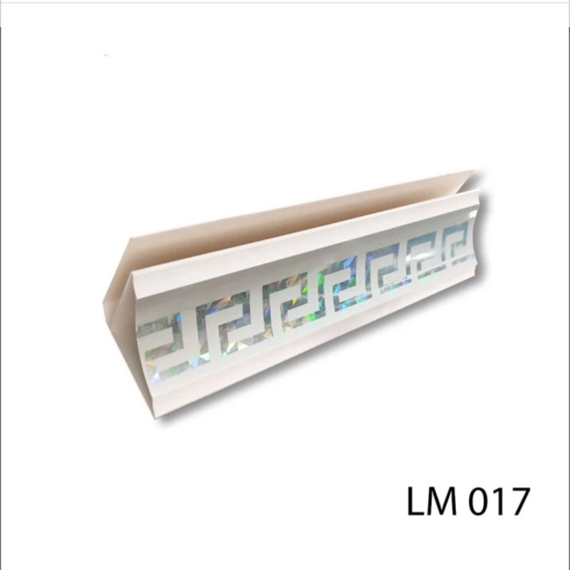 Lis Profil Motif Plafon PVC | Panjang 4 meter