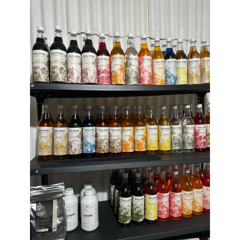 

syrup delifru isi 1liter. varian banyak pilihan