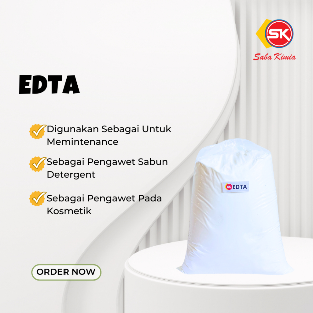 EDTA / EDTA4Na 1 Kg  Pengawet Sabun & Bahan Kimia Laundry