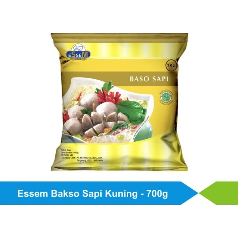 

Essem Baso Sapi Kuning super isi 50 butir brt 800 gram