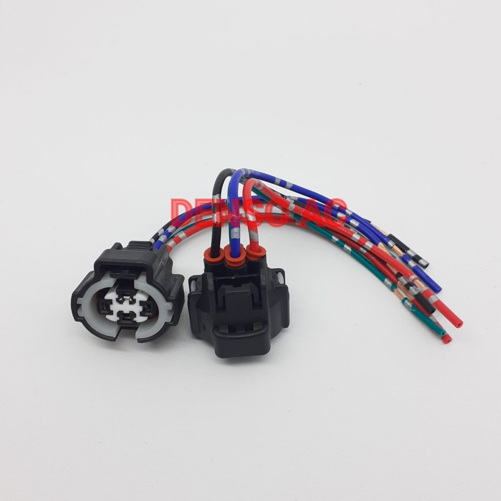 Socket Soket Connector Conector Konektor Low Pressure Switch Sensor ( LPS ) AC Mobil Mazda Biante La
