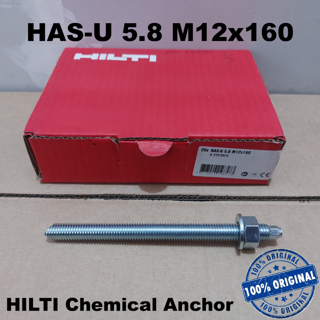 Angkur HILTI HAS-U 5.8 M12x160 | HILTI Chemical Angkur