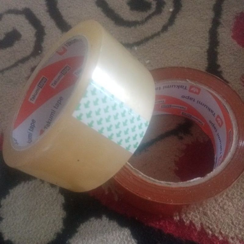 

Lakban bening/coklat