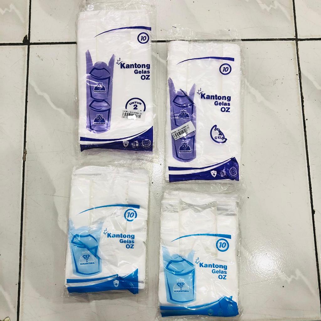 Kantong Plastik Gelas OZ / Gelas Es buah, Gelas Pop Ice
